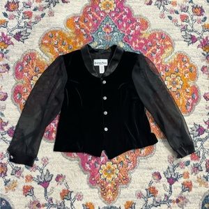 Vintage Another Thyme Evening Blouse Size 14